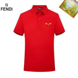 Picture of Fendi Polo Shirts Short _SKUFendiM-3XL25tr13828144